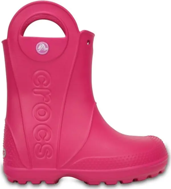 Crocs Crocs HANDLE IT RAIN BOOT KIDS Детски гумени ботуши, розово, размер 32/33