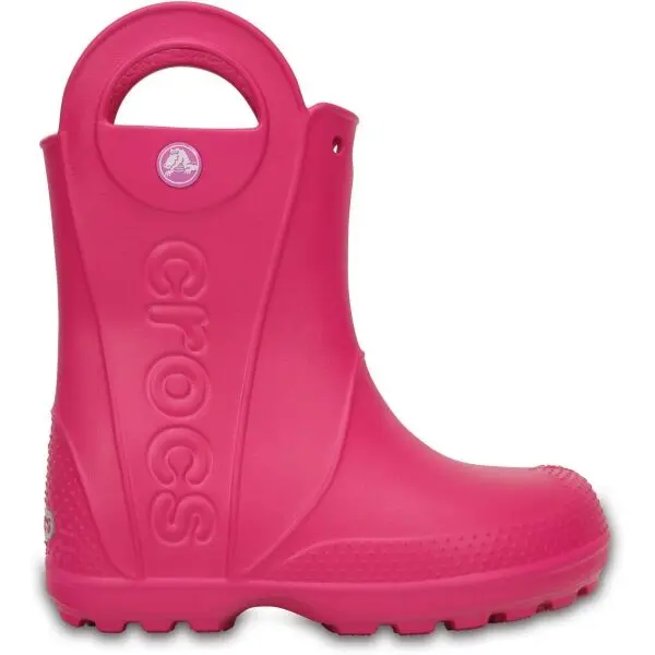 Crocs Crocs HANDLE IT RAIN BOOT KIDS Детски гумени ботуши, розово, размер 33/34