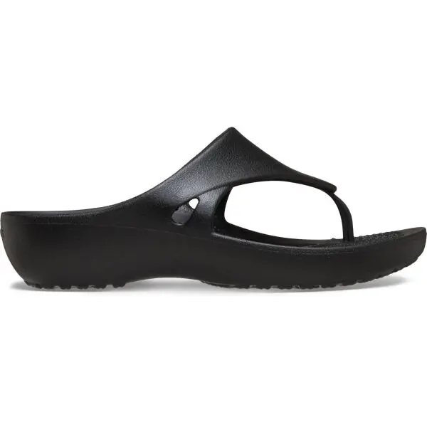 Crocs Crocs KADEE WEDGE FLIP W Дамски джапанки, черно, размер 39/40