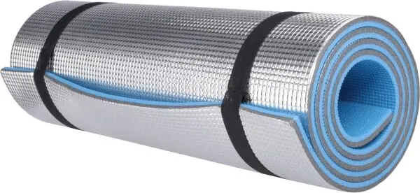 Crossroad Crossroad ALU 2XPE T10 Двуслойна постелка от пяна с ALU фолио, синьо, размер