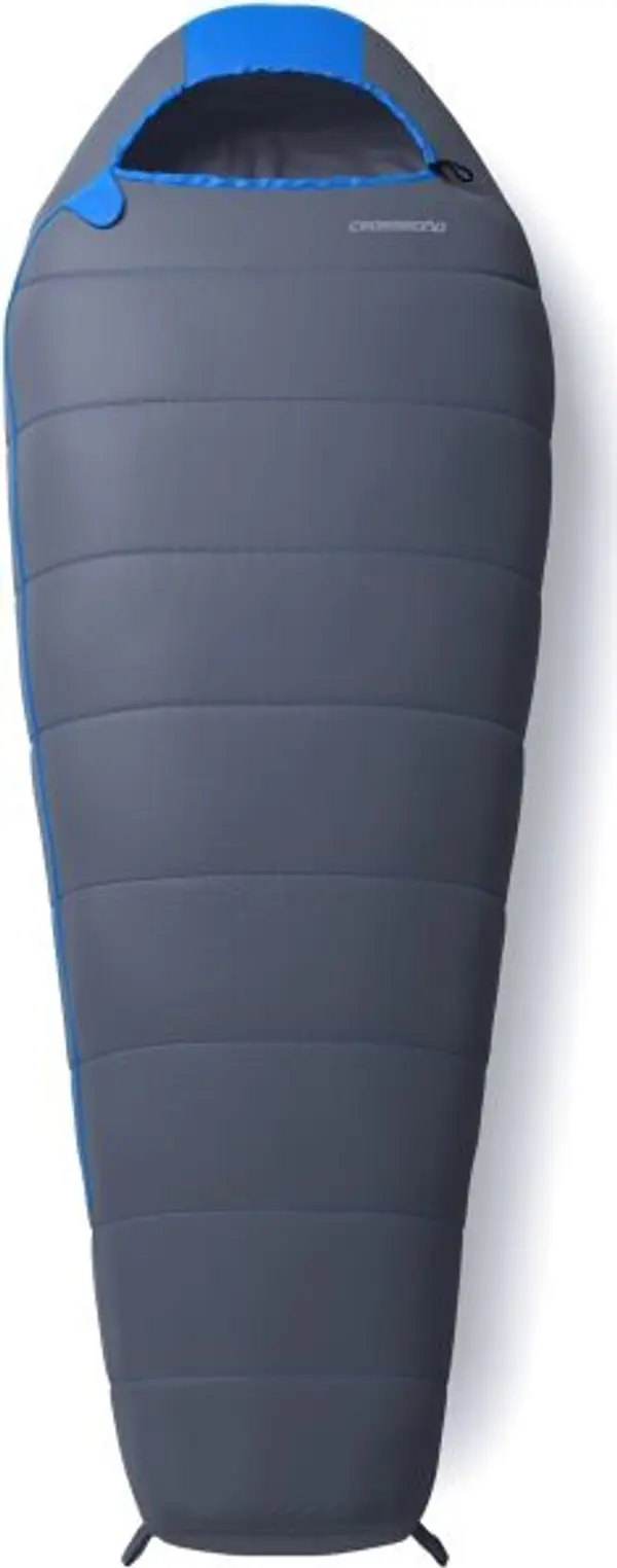 Crossroad Crossroad BIKE 210 Спален чувал, тъмносиво, размер 210 см - десен цип