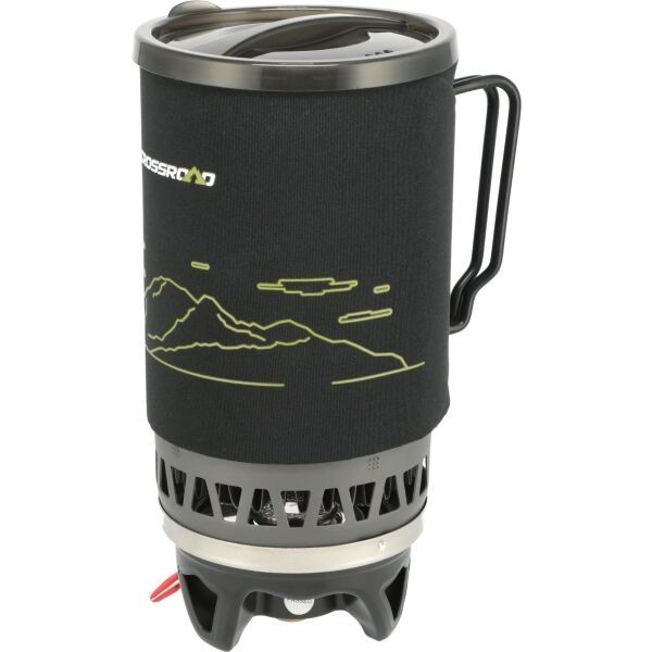 Crossroad Crossroad BOILER 1.4 SET Туристически котлон, черно, размер