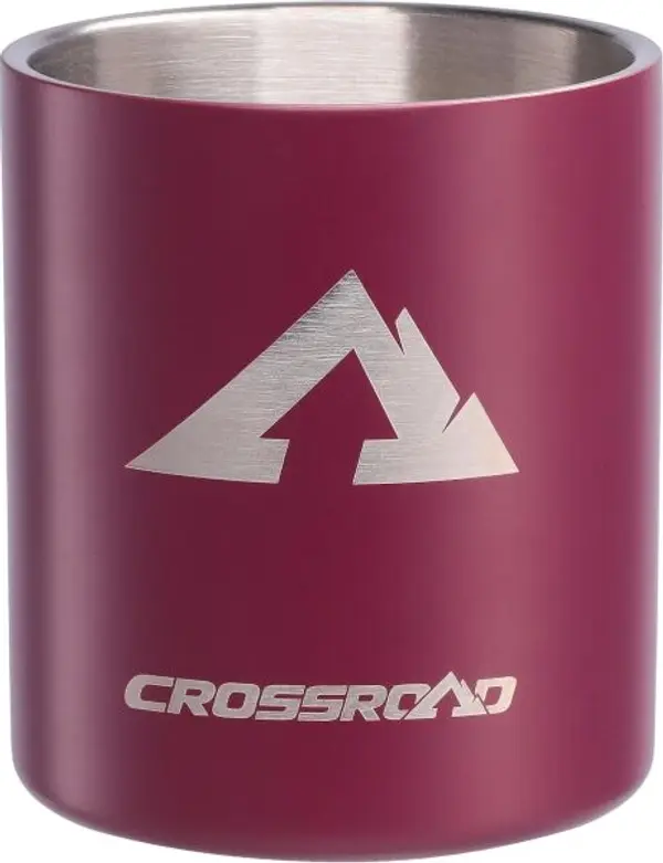 Crossroad Crossroad CARABINER MUG 350 Термочаша от неръждаема стомана, лилаво, размер