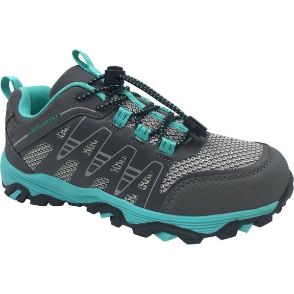 Crossroad Crossroad DUSTY LOW Юношески туристически обувки, сиво, размер 39