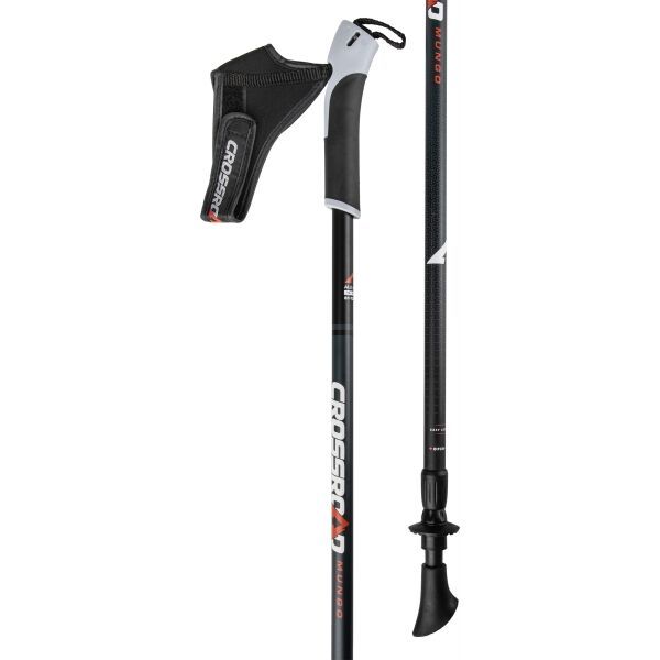 Crossroad Crossroad MUNGO Щеки за скандинавско ходене от две части, черно, размер 81 - 135