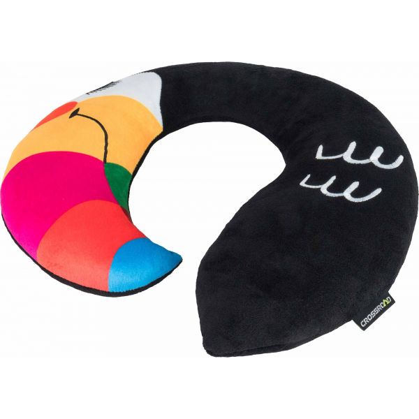 Crossroad Crossroad TOUCAN Пътна възглавничка за врата, черно, размер os