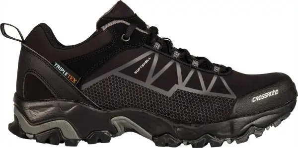 Crossroad Crossroad DRAGON LOW Мъжки туристически обувки, черно, размер