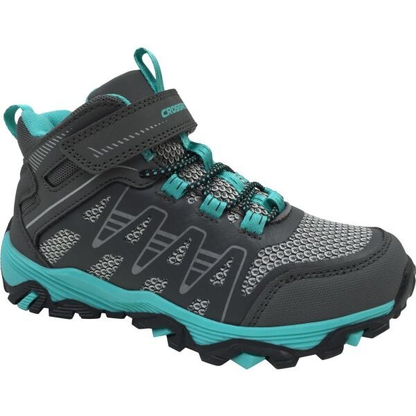 Crossroad Crossroad DUSTY MID Детски обувки за туризъм, сиво, размер