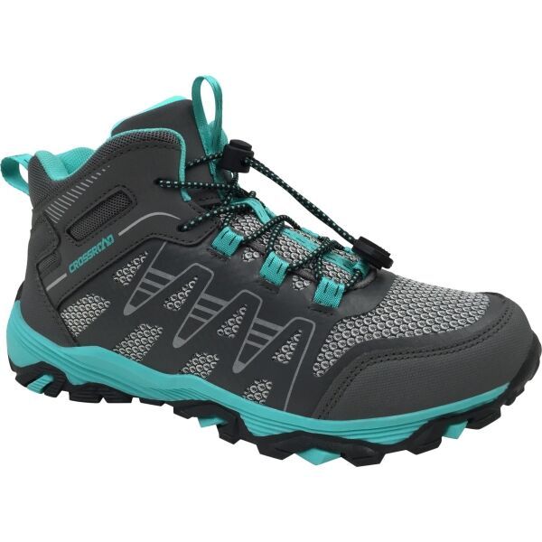 Crossroad Crossroad DUSTY MID Юношески туристически обувки, сиво, размер