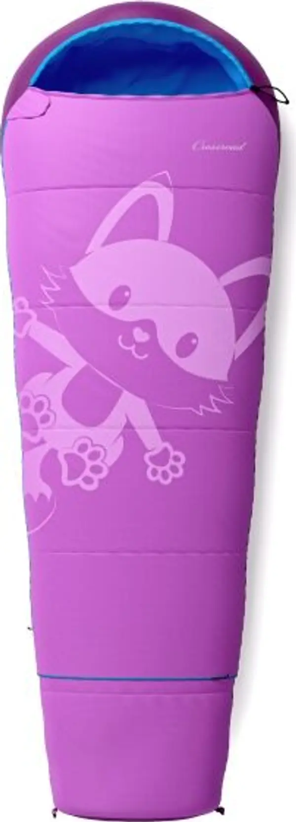Crossroad Crossroad FLEXY Юношески спален чувал, лилаво, размер 170 см - ляв цип