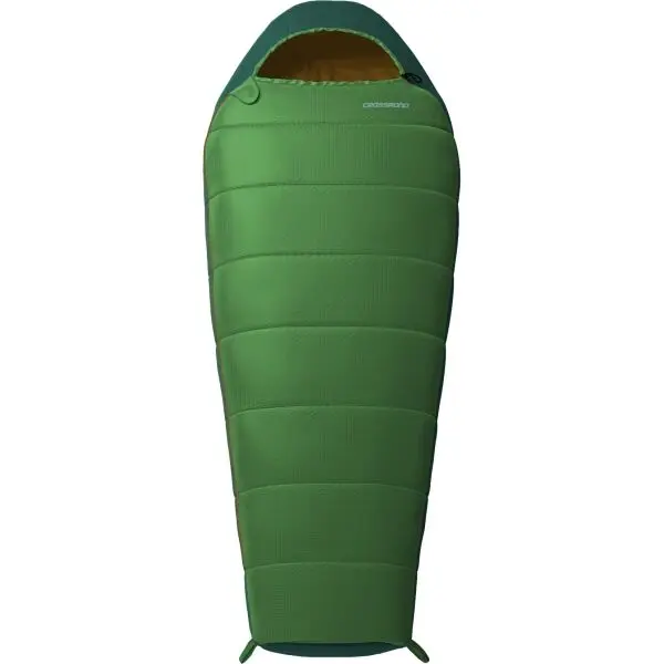 Crossroad Crossroad GRANADA 180 JR Младежки спален чувал, зелено, размер 180 см - десен цип