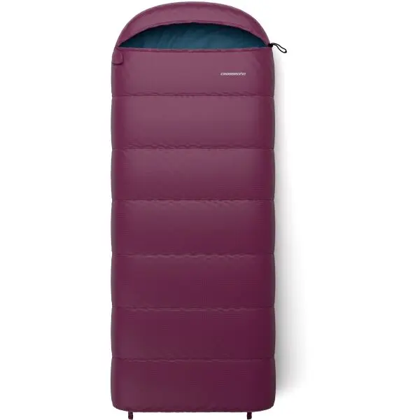 Crossroad Crossroad KATMAI 200 Спален чувал-одеяло, лилаво, размер 200 см - десен цип