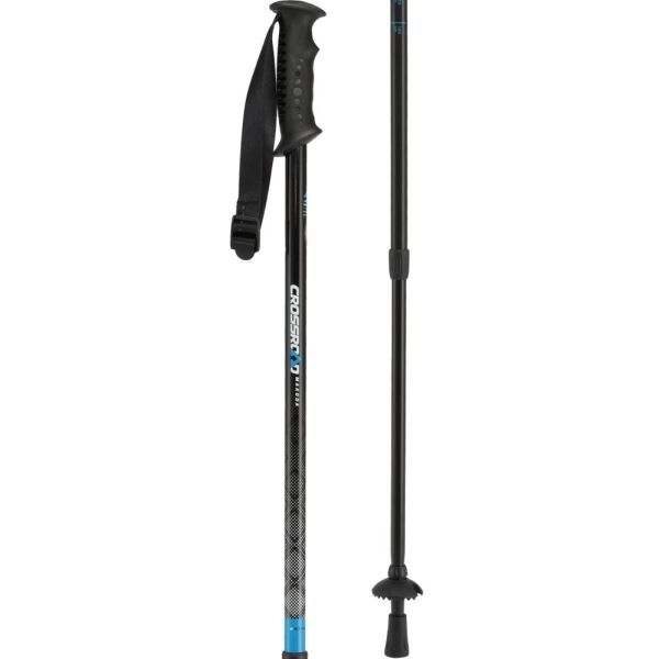 Crossroad Crossroad MAKODA Телескопични щеки от три части, черно, размер