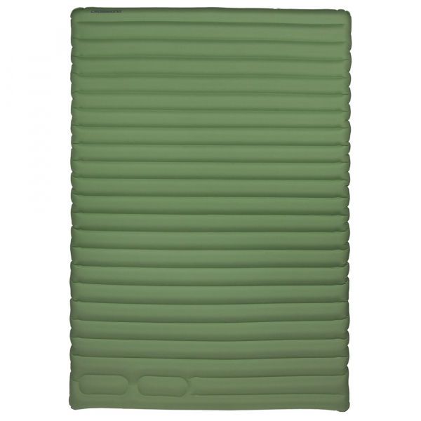 Crossroad Crossroad TUBE PUMP DUO Надуваем матрак с крачна помпа за двама души, тъмнозелено, размер