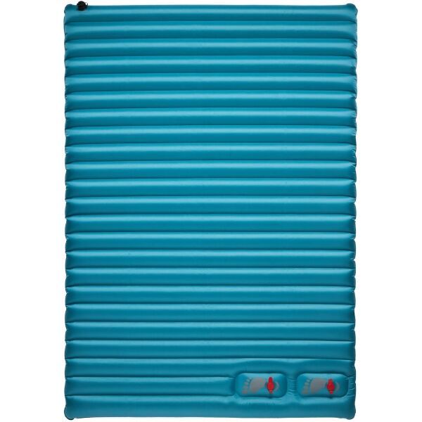 Crossroad Crossroad TUBE PUMP DUO Надуваем матрак с крачна помпа за двама души, тюркоазено, размер