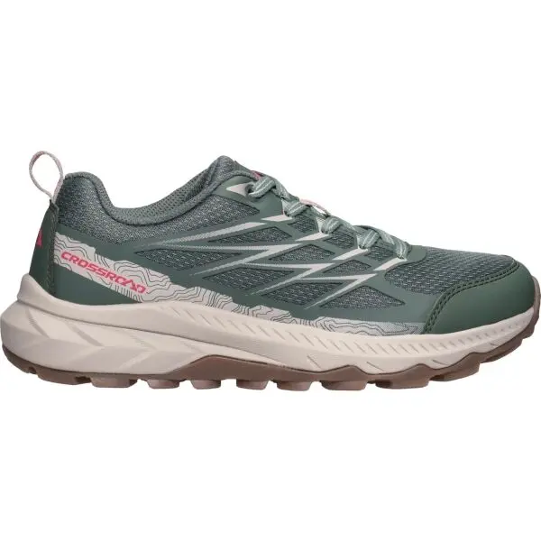 Crossroad Crossroad TYVO L Дамски туристически обувки, зелено, размер