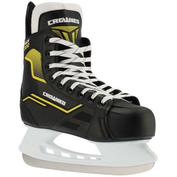 Crowned Crowned ATTACK 300 Мъжки кънки за лед, черно, размер