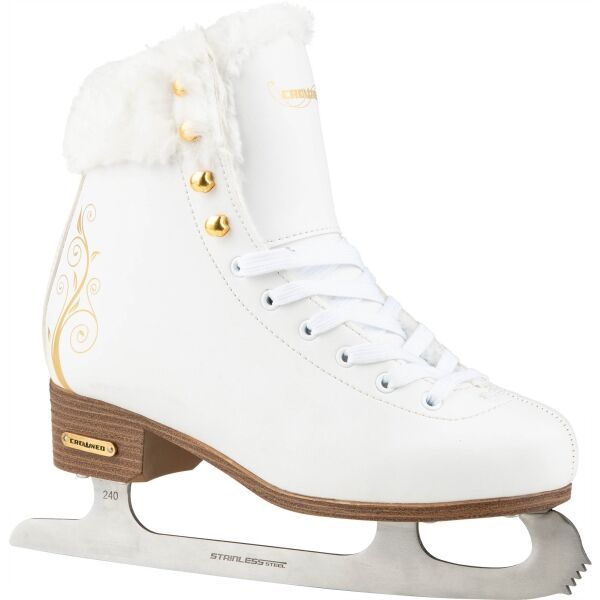 Crowned Crowned LUXURY Дамски зимни кънки, бяло, размер