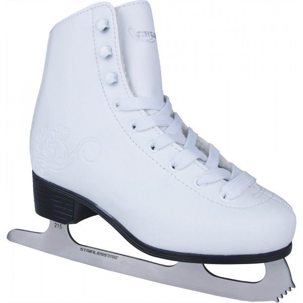 Crowned Crowned LUXURY-JR Кънки за лед за момичета, бяло, размер