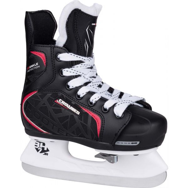 Crowned Crowned SHOOTER Кънки за лед за момчета, черно, размер