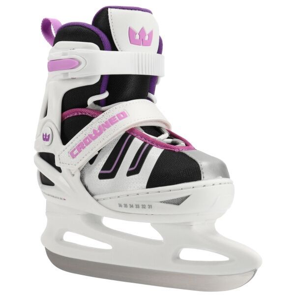 Crowned Crowned THEEN Юношески кънки за лед, бяло, размер
