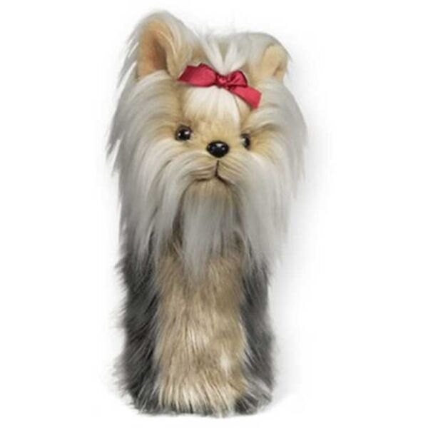 DAPHNE'S HEADCOVERS DAPHNE'S HEADCOVERS YORKSHIRE TERRIER Плюшен Headcover, кафяво, размер