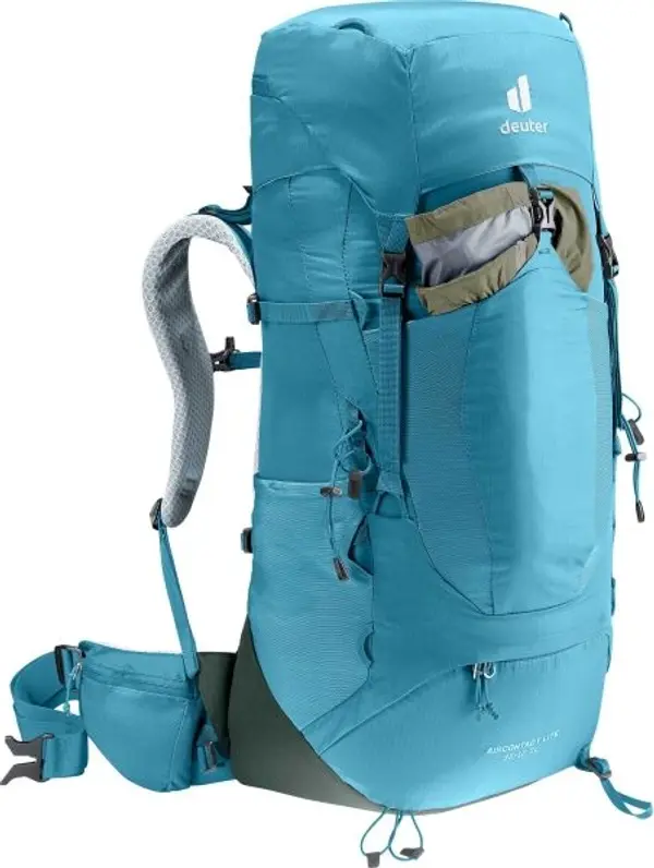 DEUTER DEUTER AIRCONTACT LITE 35+10 SL Туристическа раница, светлосиньо, размер