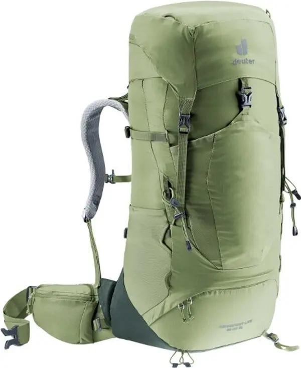 DEUTER DEUTER AIRCONTACT LITE 35+10 SL Туристическа раница, зелено, размер