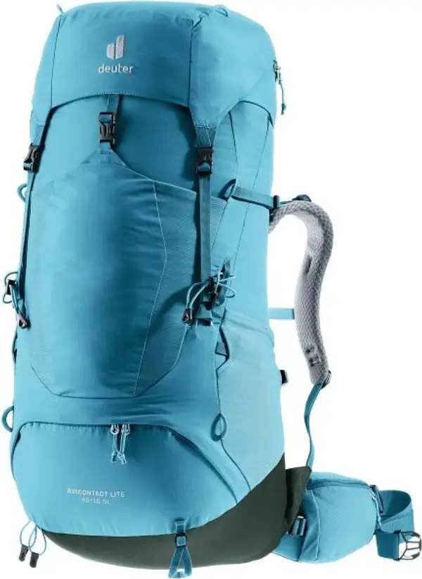 DEUTER DEUTER AIRCONTACT LITE 45+10 SL Туристическа раница, светлосиньо, размер