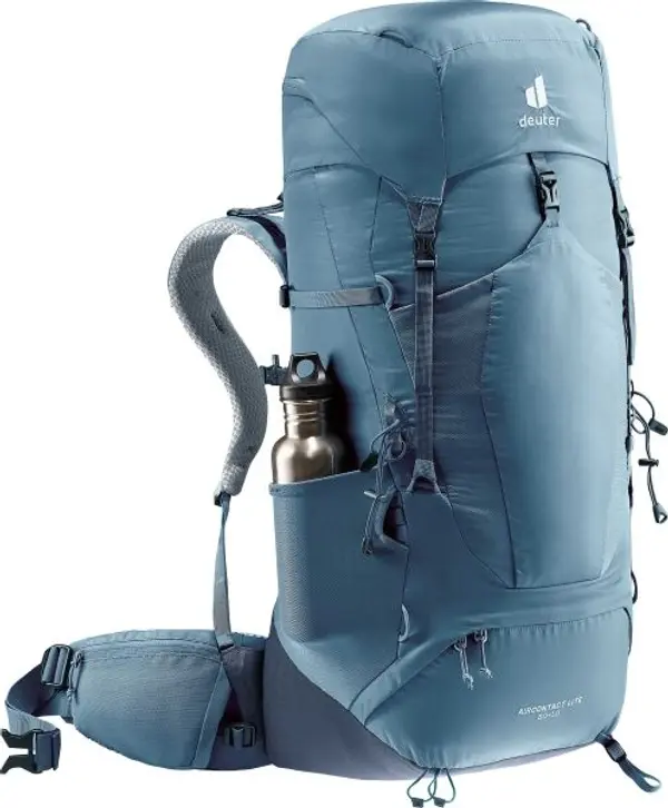 DEUTER DEUTER AIRCONTACT LITE 50+10 Туристическа раница, синьо, размер