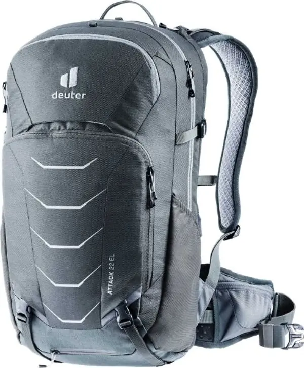 DEUTER DEUTER ATTACK 22 EL Колоездачна раница, черно, размер