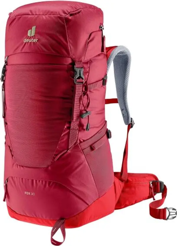 DEUTER DEUTER FOX 30 Детска туристическа раница, червено, размер