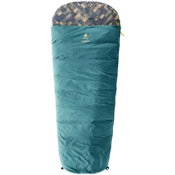 DEUTER DEUTER OVERNITE Спален чувал, тъмнозелено, размер 190 см- ляв цип