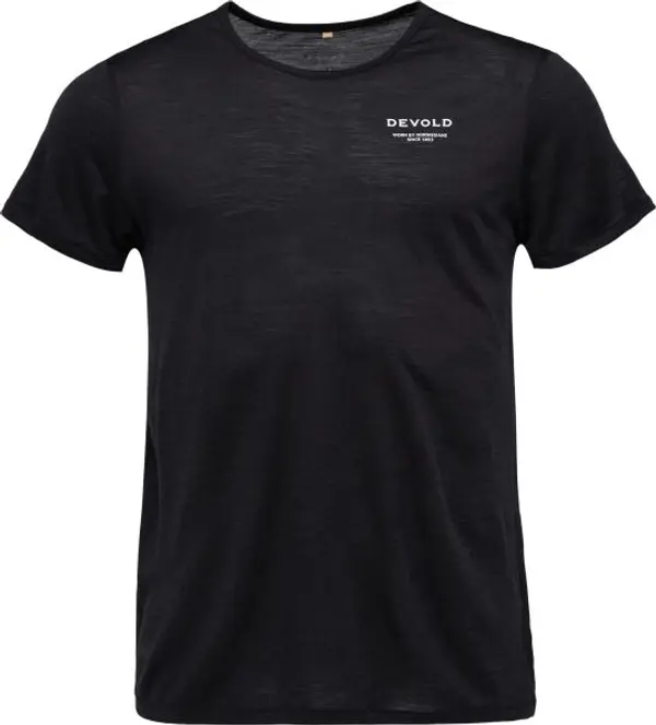 Devold Devold ACTIVE "WORN BY" TEE Мъжка тениска, черно, размер