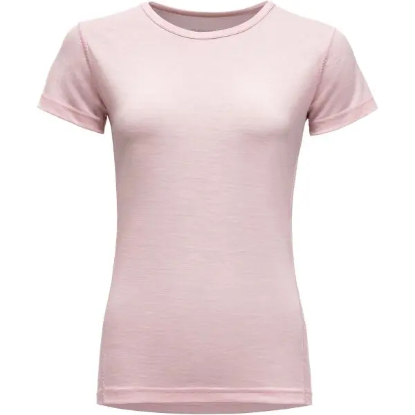 Devold Devold BREEZE MERINO 150 T-SHIRT Дамска тениска, розово, размер