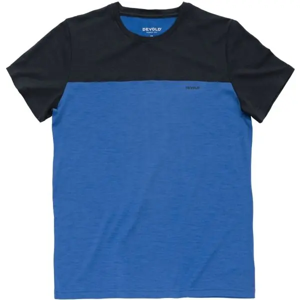 Devold Devold CLASSIC LINEAR TEE MAN Мъжка функционална тениска, синьо, размер