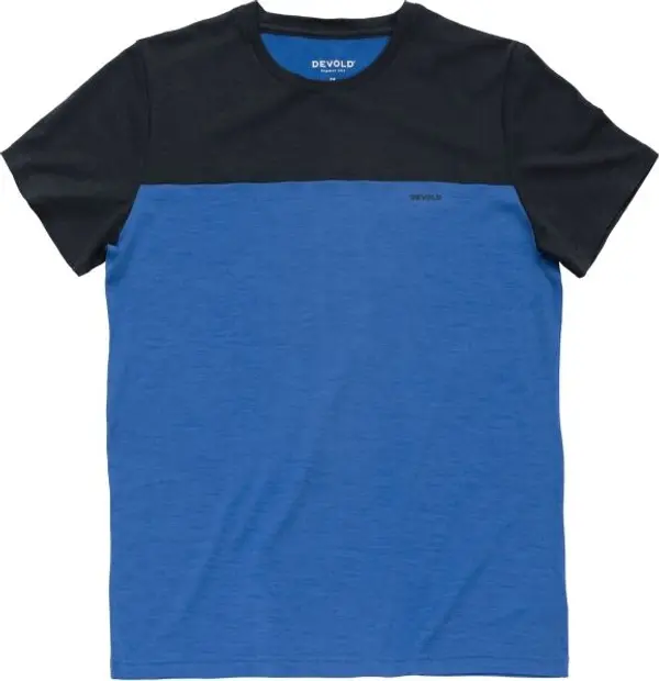 Devold Devold CLASSIC LINEAR TEE MAN Мъжка функционална тениска, синьо, размер