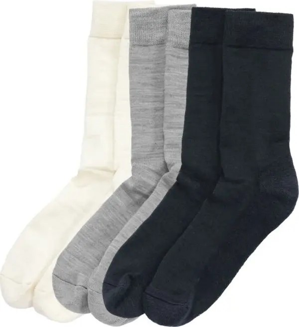 Devold Devold DAILY MERINO MEDIUM SOCK 3PK Мъжки вълнени чорапи, микс, размер