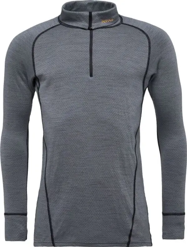 Devold Devold DUO ACTIVE MERINO 205 Мъжка функционална тениска, тъмносиво, размер