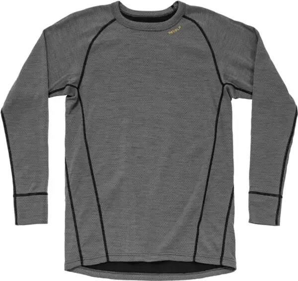 Devold Devold DUO ACTIVE MERINO 205 Мъжка функционална тениска, тъмносиво, размер