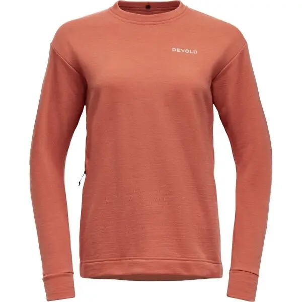 Devold Devold EVERYDAY CREW Дамска тениска, оранжево, размер
