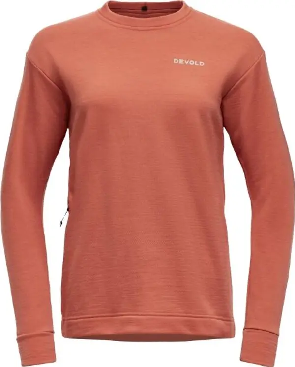 Devold Devold EVERYDAY CREW Дамска тениска, оранжево, размер