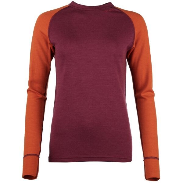 Devold Devold EXPEDITION MERINO 235 SHIRT WMN Дамско термо бельо, винен, размер