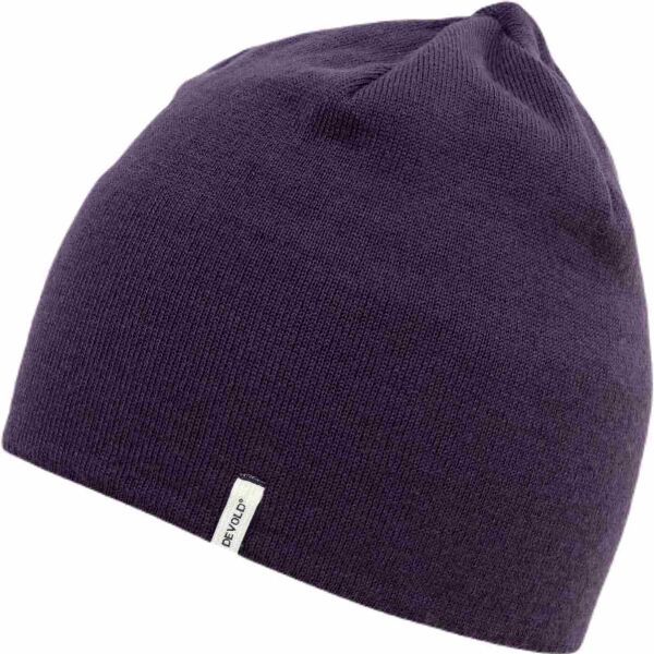 Devold Devold FRIENDS MERINO BEANIE Шапка, лилаво, размер