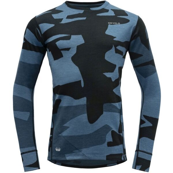 Devold Devold KLOVSTIEN MERINO Мъжка тениска, синьо, размер