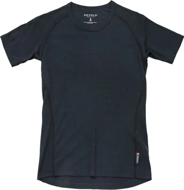 Devold Devold LAUPAREN MERINO 190 Дамска функционална тениска, черно, размер