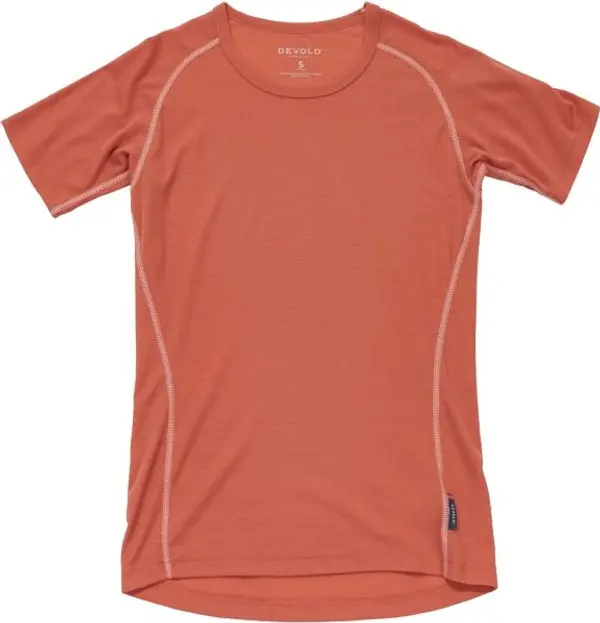 Devold Devold LAUPAREN MERINO 190 Дамска функционална тениска, червено, размер