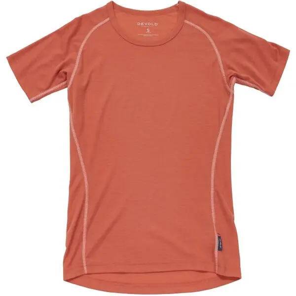 Devold Devold LAUPAREN MERINO 190 Дамска функционална тениска, червено, размер