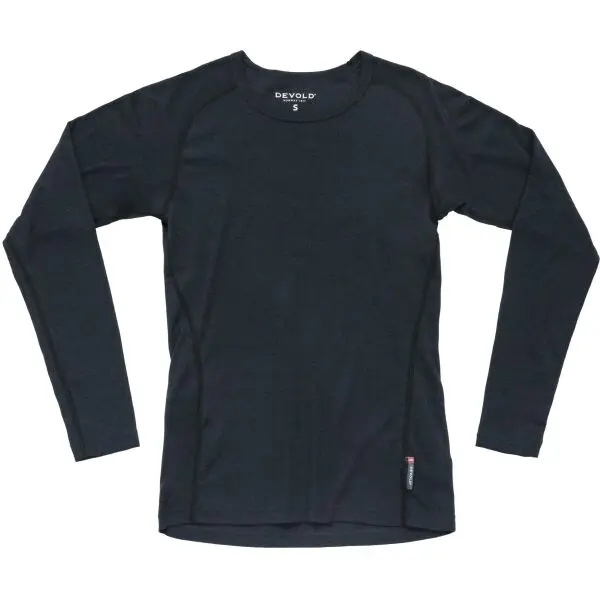 Devold Devold LAUPAREN MERINO 190 Дамска функционална тениска, тъмносиво, размер
