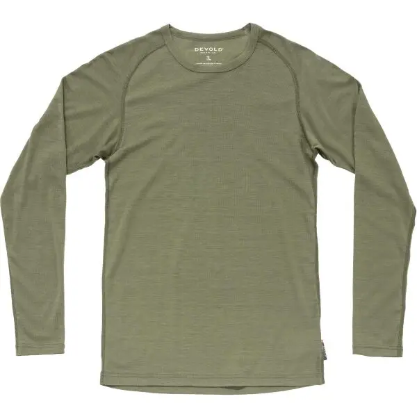 Devold Devold LAUPAREN MERINO 190 Мъжка функционална тениска, khaki, размер